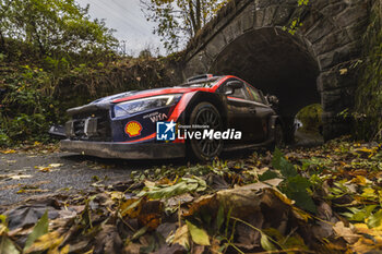 2023-10-27 - 03 Teemu SUNINEN (FIN), Mikko MARKKULA (FIN), HYUNDAI SHELL MOBIS WORLD RALLY TEAM, HYUNDAI i20 N Rally1 Hybrid, WRC, action during the Central European Rally 2023, 12th round of the 2023 WRC World Rally Car Championship, from October 26 to 29, 2023 in Passau, Germany - AUTO - WRC - CENTRAL EUROPEAN RALLY 2023 - RALLY - MOTORS