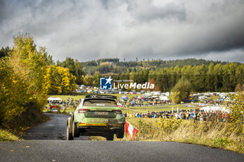 2023-10-27 - 23 Sami PAJARI (FIN), Enni MÄLKÖNEN (FIN), TOKSPORT WRT, SKODA Fabia RS, RC2, Rally2, action during the Central European Rally 2023, 12th round of the 2023 WRC World Rally Car Championship, from October 26 to 29, 2023 in Passau, Germany - AUTO - WRC - CENTRAL EUROPEAN RALLY 2023 - RALLY - MOTORS