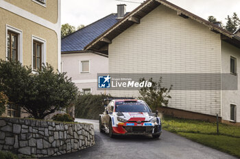 2023-10-28 - 69 Kalle ROVANPERA (FIN), Jonne HALTTUNEN (FIN), TOYOTA GAZOO RACING WRT, TOYOTA Yaris Rally1 Hybrid, WRC, action during the Central European Rally 2023, 12th round of the 2023 WRC World Rally Car Championship, from October 26 to 29, 2023 in Passau, Germany - AUTO - WRC - CENTRAL EUROPEAN RALLY 2023 - RALLY - MOTORS