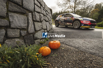 2023-10-28 - 31 Erik CAIS (CZE), Daniel TRUNKAT (CZE), ERIK CAIS, SKODA Fabia RS, RC2, Rally2, action during the Central European Rally 2023, 12th round of the 2023 WRC World Rally Car Championship, from October 26 to 29, 2023 in Passau, Germany - AUTO - WRC - CENTRAL EUROPEAN RALLY 2023 - RALLY - MOTORS
