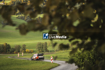 2023-10-28 - 69 Kalle ROVANPERA (FIN), Jonne HALTTUNEN (FIN), TOYOTA GAZOO RACING WRT, TOYOTA Yaris Rally1 Hybrid, WRC, action during the Central European Rally 2023, 12th round of the 2023 WRC World Rally Car Championship, from October 26 to 29, 2023 in Passau, Germany - AUTO - WRC - CENTRAL EUROPEAN RALLY 2023 - RALLY - MOTORS