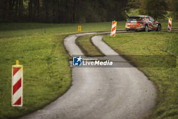 2023-10-28 - 36 Nicolas CIAMIN (FRA), Yannick ROCHE (FRA), VOLKSVAGEN Polo GTI, RC2, Rally2, action during the Central European Rally 2023, 12th round of the 2023 WRC World Rally Car Championship, from October 26 to 29, 2023 in Passau, Germany - AUTO - WRC - CENTRAL EUROPEAN RALLY 2023 - RALLY - MOTORS