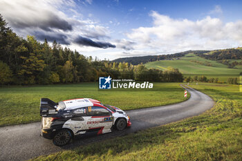2023-10-28 - 17 Sébastien OGIER (FRA), Vincent LANDAIS (FRA), TOYOTA GAZOO RACING WRT, TOYOTA GR Yaris Rally1 Hybrid, WRC, action during the Central European Rally 2023, 12th round of the 2023 WRC World Rally Car Championship, from October 26 to 29, 2023 in Passau, Germany - AUTO - WRC - CENTRAL EUROPEAN RALLY 2023 - RALLY - MOTORS