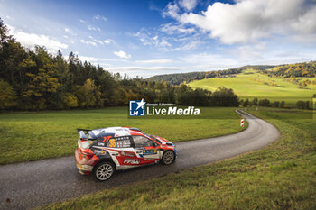 2023-10-28 - 36 Nicolas CIAMIN (FRA), Yannick ROCHE (FRA), VOLKSVAGEN Polo GTI, RC2, Rally2, action during the Central European Rally 2023, 12th round of the 2023 WRC World Rally Car Championship, from October 26 to 29, 2023 in Passau, Germany - AUTO - WRC - CENTRAL EUROPEAN RALLY 2023 - RALLY - MOTORS