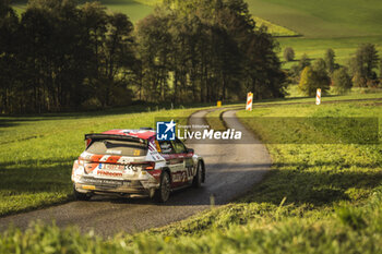 2023-10-28 - 28 Miko MARCZYK (POL), Szymon GOSPODARCZYK (POL), SKODA FABIA RS, RC2, Rally2, action during the Central European Rally 2023, 12th round of the 2023 WRC World Rally Car Championship, from October 26 to 29, 2023 in Passau, Germany - AUTO - WRC - CENTRAL EUROPEAN RALLY 2023 - RALLY - MOTORS