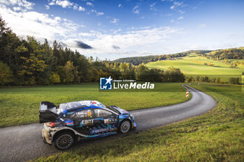 2023-10-28 - 13 Grégoire MUNSTER (LUX), Louis LOUKA (BEL), M-SPORT FORD WORLD RALLY TEAM, FORD Puma Rally1 Hybrid, WRC, action during the Central European Rally 2023, 12th round of the 2023 WRC World Rally Car Championship, from October 26 to 29, 2023 in Passau, Germany - AUTO - WRC - CENTRAL EUROPEAN RALLY 2023 - RALLY - MOTORS