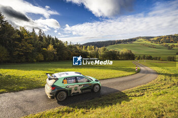 2023-10-28 - 20 Andreas MIKKELSEN (NOR), Torstein ERIKSEN (NOR), SKODA FABIA RS, RC2, Rally2, action during the Central European Rally 2023, 12th round of the 2023 WRC World Rally Car Championship, from October 26 to 29, 2023 in Passau, Germany - AUTO - WRC - CENTRAL EUROPEAN RALLY 2023 - RALLY - MOTORS