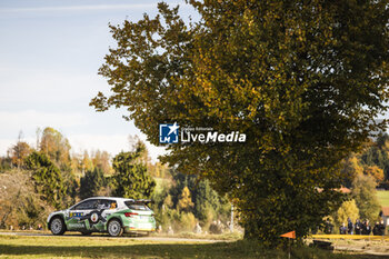 2023-10-29 - 25 Nikolay GRYAZIN (ANA), Konstantin ALEKSANDROV (ANA), TOKSPORT WRT 2, SKODA FABIA RS, RC2, Rally2, action during the Central European Rally 2023, 12th round of the 2023 WRC World Rally Car Championship, from October 26 to 29, 2023 in Passau, Germany - AUTO - WRC - CENTRAL EUROPEAN RALLY 2023 - RALLY - MOTORS