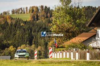 2023-10-29 - 20 Andreas MIKKELSEN (NOR), Torstein ERIKSEN (NOR), SKODA FABIA RS, RC2, Rally2, action during the Central European Rally 2023, 12th round of the 2023 WRC World Rally Car Championship, from October 26 to 29, 2023 in Passau, Germany - AUTO - WRC - CENTRAL EUROPEAN RALLY 2023 - RALLY - MOTORS
