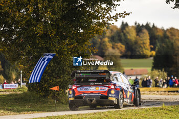 2023-10-29 - 11 Thierry NEUVILLE (BEL), Martijn WYDAEGHE (BEL), HYUNDAI SHELL MOBIS WORLD RALLY TEAM, HYUNDAI I20 N Rally1 Hybrid, WRC, action during the Central European Rally 2023, 12th round of the 2023 WRC World Rally Car Championship, from October 26 to 29, 2023 in Passau, Germany - AUTO - WRC - CENTRAL EUROPEAN RALLY 2023 - RALLY - MOTORS