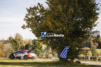 2023-10-29 - 18 Takamoto KATSUTA (JPN), Aaron JOHNSTON (IRL), TOYOTA GAZOO RACING WRT, TOYOTA GR Yaris Rally1 Hybrid, WRC, action during the Central European Rally 2023, 12th round of the 2023 WRC World Rally Car Championship, from October 26 to 29, 2023 in Passau, Germany - AUTO - WRC - CENTRAL EUROPEAN RALLY 2023 - RALLY - MOTORS