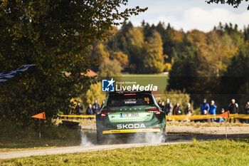 2023-10-29 - 20 Andreas MIKKELSEN (NOR), Torstein ERIKSEN (NOR), SKODA FABIA RS, RC2, Rally2, action during the Central European Rally 2023, 12th round of the 2023 WRC World Rally Car Championship, from October 26 to 29, 2023 in Passau, Germany - AUTO - WRC - CENTRAL EUROPEAN RALLY 2023 - RALLY - MOTORS