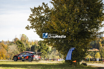 2023-10-29 - 03 Teemu SUNINEN (FIN), Mikko MARKKULA (FIN), HYUNDAI SHELL MOBIS WORLD RALLY TEAM, HYUNDAI i20 N Rally1 Hybrid, WRC, action during the Central European Rally 2023, 12th round of the 2023 WRC World Rally Car Championship, from October 26 to 29, 2023 in Passau, Germany - AUTO - WRC - CENTRAL EUROPEAN RALLY 2023 - RALLY - MOTORS