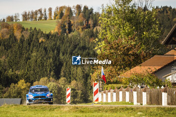 2023-10-29 - 24 Adrien FOURMAUX (FRA), Alexandre CORIA (FRA), M-SPORT FORD WORLD RALLY TEAM, FORD Fiesta MkII, RC2, Rally2, action during the Central European Rally 2023, 12th round of the 2023 WRC World Rally Car Championship, from October 26 to 29, 2023 in Passau, Germany - AUTO - WRC - CENTRAL EUROPEAN RALLY 2023 - RALLY - MOTORS