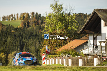 2023-10-29 - 07 Pierre-Louis LOUBET (FRA), Nicolas GILSOUL (FRA), M-SPORT FORD WORLD RALLY TEAM, FORD Puma Rally1 Hybrid, WRC, action during the Central European Rally 2023, 12th round of the 2023 WRC World Rally Car Championship, from October 26 to 29, 2023 in Passau, Germany - AUTO - WRC - CENTRAL EUROPEAN RALLY 2023 - RALLY - MOTORS