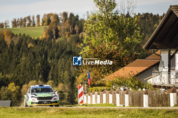 2023-10-29 - 25 Nikolay GRYAZIN (ANA), Konstantin ALEKSANDROV (ANA), TOKSPORT WRT 2, SKODA FABIA RS, RC2, Rally2, action during the Central European Rally 2023, 12th round of the 2023 WRC World Rally Car Championship, from October 26 to 29, 2023 in Passau, Germany - AUTO - WRC - CENTRAL EUROPEAN RALLY 2023 - RALLY - MOTORS