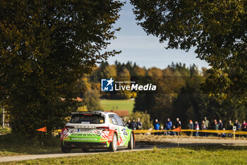 2023-10-29 - 48 Armin KREMER (DEU), Ella KREMER (DEU), SKODA Fabia Evo, RC2, Rally2, action during the Central European Rally 2023, 12th round of the 2023 WRC World Rally Car Championship, from October 26 to 29, 2023 in Passau, Germany - AUTO - WRC - CENTRAL EUROPEAN RALLY 2023 - RALLY - MOTORS