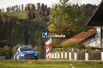 2023-10-29 - 08 Ott TANAK (EST), Martin JARVEOJA (EST), M-SPORT FORD WORLD RALLY TEAM, FORD Puma Rally1 Hybrid, WRC ,action during the Central European Rally 2023, 12th round of the 2023 WRC World Rally Car Championship, from October 26 to 29, 2023 in Passau, Germany - AUTO - WRC - CENTRAL EUROPEAN RALLY 2023 - RALLY - MOTORS