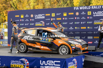 2023-10-29 - podium, portrait during the Central European Rally 2023, 12th round of the 2023 WRC World Rally Car Championship, from October 26 to 29, 2023 in Passau, Germany - AUTO - WRC - CENTRAL EUROPEAN RALLY 2023 - RALLY - MOTORS