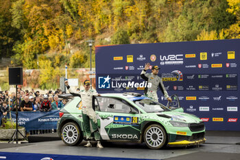 2023-10-29 - MIKKELSEN Andreas (NOR), SKODA FABIA RS, RC2, Rally2, portrait during the Central European Rally 2023, 12th round of the 2023 WRC World Rally Car Championship, from October 26 to 29, 2023 in Passau, Germany - AUTO - WRC - CENTRAL EUROPEAN RALLY 2023 - RALLY - MOTORS