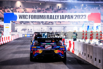 2023-11-16 - The Driver Adrien Fourmaux (Fra)and Alexandre Coria (Fra) Of Team M-Sport Ford World Rally Team,During Fia World Rally Championship Wrc Forum8 Rally Japan,Ss1 The Toyota Stadium in Toyota,Aichi, Japan 16 November 2023 - FIA WORLD RALLY CHAMPIONSHIP WRC FORUM8 RALLY JAPAN 2023 - RALLY - MOTORS