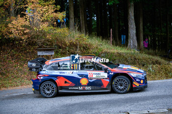 2023-11-18 - The Driver Thierry Neuville (Bel) and Martijn Wydaeghe (Bel) Of Team Hyundai Shell Mobis World Rally Team,Hyundai I20 N Rally1 Hybrid,During Fia World Rally Championship Wrc Forum8 Rally,They Face The Thirdday Of Race,Aichi,Japan 18 November 2023 - FIA WORLD RALLY CHAMPIONSHIP WRC FORUM8 RALLY JAPAN 2023 - RALLY - MOTORS