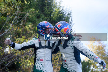 2023-11-19 - Drive Andreas Mikkelsen and Torstein Eriksen Toksport Wrt 2 ,Skoda Fabia Rs,During Fia World Rally Championship Wrc Forum8 Rally,They Face The Fourth Day Of Race,In Final Power Stage ,Aichi,Japan 19 November 2023 - FIA WORLD RALLY CHAMPIONSHIP WRC FORUM8 RALLY JAPAN 2023 - RALLY - MOTORS