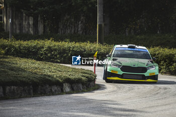 2023-11-16 - 20 Andreas MIKKELSEN (NOR), Torstein ERIKSEN (NOR), SKODA FABIA RS, RC2, Rally2, action during the Rally Japan 2023, 13th round of the 2023 WRC World Rally Car Championship, from November 16 to 19, 2023 in Toyota, Aichi Prefecture, Chubu Region, Japan - AUTO - WRC - RALLY JAPAN 2023 - RALLY - MOTORS