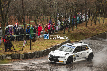 2023-11-17 - 25 Daniel CHWIST (POL), Kamil HELLER (POL), SKODA FABIA RS, RC2, Rally2, action during the Rally Japan 2023, 13th round of the 2023 WRC World Rally Car Championship, from November 16 to 19, 2023 in Toyota, Aichi Prefecture, Chubu Region, Japan - AUTO - WRC - RALLY JAPAN 2023 - RALLY - MOTORS
