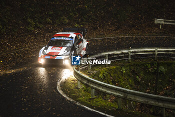 2023-11-17 - 17 Sébastien OGIER (FRA), Vincent LANDAIS (FRA), TOYOTA GAZOO RACING WRT, TOYOTA GR Yaris Rally1 Hybrid, WRC, action during the Rally Japan 2023, 13th round of the 2023 WRC World Rally Car Championship, from November 16 to 19, 2023 in Toyota, Aichi Prefecture, Chubu Region, Japan - AUTO - WRC - RALLY JAPAN 2023 - RALLY - MOTORS