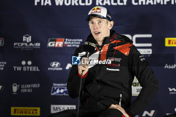 2023-11-17 - EVANS Elfyn (GBR), TOYOTA GR Yaris Rally1 Hybrid, portrait during the Rally Japan 2023, 13th round of the 2023 WRC World Rally Car Championship, from November 16 to 19, 2023 in Toyota, Aichi Prefecture, Chubu Region, Japan - AUTO - WRC - RALLY JAPAN 2023 - RALLY - MOTORS