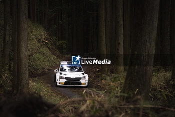 2023-11-18 - 25 Daniel CHWIST (POL), Kamil HELLER (POL), SKODA FABIA RS, RC2, Rally2, action during the Rally Japan 2023, 13th round of the 2023 WRC World Rally Car Championship, from November 16 to 19, 2023 in Toyota, Aichi Prefecture, Chubu Region, Japan - AUTO - WRC - RALLY JAPAN 2023 - RALLY - MOTORS