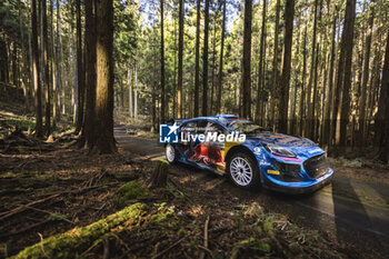 2023-11-18 - 08 Ott TANAK (EST), Martin JARVEOJA (EST), M-SPORT FORD WORLD RALLY TEAM, FORD Puma Rally1 Hybrid, WRC ,action during the Rally Japan 2023, 13th round of the 2023 WRC World Rally Car Championship, from November 16 to 19, 2023 in Toyota, Aichi Prefecture, Chubu Region, Japan - AUTO - WRC - RALLY JAPAN 2023 - RALLY - MOTORS