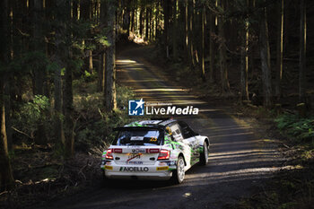 2023-11-18 - 23 Heikki KOVALAINEN (FIN), Sae KITAGAWA (JPN), SKODA FABIA, RC2, Rally2, action during the Rally Japan 2023, 13th round of the 2023 WRC World Rally Car Championship, from November 16 to 19, 2023 in Toyota, Aichi Prefecture, Chubu Region, Japan - AUTO - WRC - RALLY JAPAN 2023 - RALLY - MOTORS