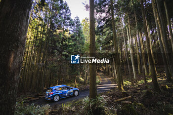 2023-11-18 - 24 Grégoire MUNSTER (LUX), Louis LOUKA (BEL), FORD Fiesta Rally3, RC3, Rally3, action during the Rally Japan 2023, 13th round of the 2023 WRC World Rally Car Championship, from November 16 to 19, 2023 in Toyota, Aichi Prefecture, Chubu Region, Japan - AUTO - WRC - RALLY JAPAN 2023 - RALLY - MOTORS
