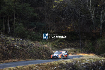 2023-11-19 - 11 Thierry NEUVILLE (BEL), Martijn WYDAEGHE (BEL), HYUNDAI SHELL MOBIS WORLD RALLY TEAM, HYUNDAI I20 N Rally1 Hybrid, WRC, action during the Rally Japan 2023, 13th round of the 2023 WRC World Rally Car Championship, from November 16 to 19, 2023 in Toyota, Aichi Prefecture, Chubu Region, Japan - AUTO - WRC - RALLY JAPAN 2023 - RALLY - MOTORS