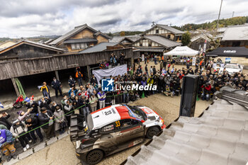 2023-11-19 - 33 Elfyn EVANS (GBR), Scott MARTIN (GBR), TOYOTA GAZOO RACING WRT, TOYOTA GR Yaris Rally1 Hybrid, WRC ,WRC, action during the Rally Japan 2023, 13th round of the 2023 WRC World Rally Car Championship, from November 16 to 19, 2023 in Toyota, Aichi Prefecture, Chubu Region, Japan - AUTO - WRC - RALLY JAPAN 2023 - RALLY - MOTORS