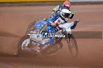 2023-05-27 - Kristian Nils Iversen (NOR) in action during 2023 FIM Speedway World Championship - Q.R.1, at Santa Marina Circuit in Lonigo (Vicenza), Italy on May 27, 2023. - FIM SPEEDWAY WORLD CHAMPIONSHIP - SPEEDWAY - MOTORS