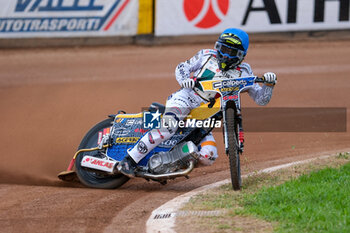 2023-05-27 - Michele Castagna (ITA) in action during 2023 FIM Speedway World Championship - Q.R.1, at Santa Marina Circuit in Lonigo (Vicenza), Italy on May 27, 2023. - FIM SPEEDWAY WORLD CHAMPIONSHIP - SPEEDWAY - MOTORS