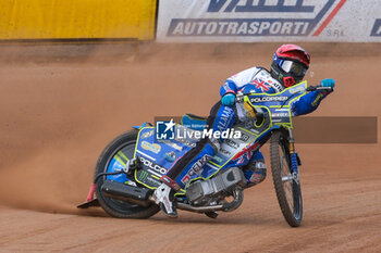 2023-05-27 - Jaimon Lidsey (AUS) in action during 2023 FIM Speedway World Championship - Q.R.1, at Santa Marina Circuit in Lonigo (Vicenza), Italy on May 27, 2023. - FIM SPEEDWAY WORLD CHAMPIONSHIP - SPEEDWAY - MOTORS