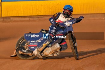 2023-05-27 - Piotr Pawlicki (POL) in action during 2023 FIM Speedway World Championship - Q.R.1, at Santa Marina Circuit in Lonigo (Vicenza), Italy on May 27, 2023. - FIM SPEEDWAY WORLD CHAMPIONSHIP - SPEEDWAY - MOTORS