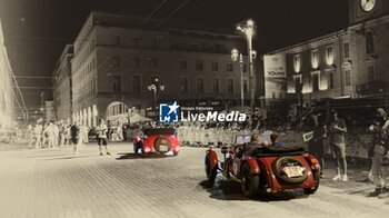 2023-06-15 - cartoline # 85 ITA POLINI Francesco ITA CHIARI Matteo Aston Martin Le Mans - 1934 - 1000 MILES 2023 - DAY3 - HISTORIC - MOTORS