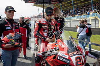 2023-04-22 - N°21 Michael Ruben Rinaldi Ducati Panigale V4R ARUBA.IT Racing -Ducati - PIRELLI DUTCH ROUND FIM SUPERBIKE WORLD CHAMPIONSHIP 2023 - RACE1 - SUPERBIKE - MOTORS
