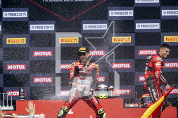 2023-05-07 - N°1 Alvaro Bautista ESP Ducati Panigale V4R ARUBA.IT Racing -Ducati - PROSECCO DOC CATALUNYA ROUND FIM SUPERBIKE WORLD CHAMPIONSHIP 2023 - RACE2 - SUPERBIKE - MOTORS