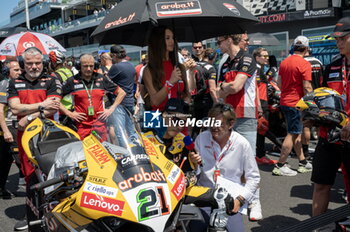2023-06-03 - N°21 Michael Ruben Rinaldi Ducati Panigale V4R ARUBA.IT Racing -Ducati - PIRELLI EMILIA-ROMAGNA ROUND FIM SUPERBIKE WORLD CHAMPIONSHIP 2023 - RACE 1 - SUPERBIKE - MOTORS