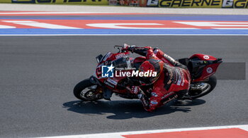 2023-06-02 - N°21 Michael Ruben Rinaldi Ducati Panigale V4R ARUBA.IT Racing -Ducati - PIRELLI EMILIA-ROMAGNA ROUND FIM SUPERBIKE WORLD CHAMPIONSHIP 2023 - FREE PRACTICE AND QUALIFICATIONS - SUPERBIKE - MOTORS