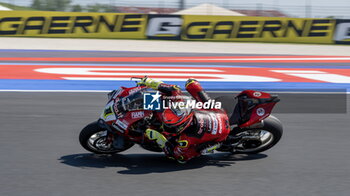 2023-06-02 - N°1 Alvaro Bautista ESP Ducati Panigale V4R ARUBA.IT Racing -Ducati - PIRELLI EMILIA-ROMAGNA ROUND FIM SUPERBIKE WORLD CHAMPIONSHIP 2023 - FREE PRACTICE AND QUALIFICATIONS - SUPERBIKE - MOTORS