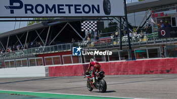 2023-07-15 - N°1 Alvaro Bautista ESP Ducati Panigale V4R ARUBA.IT Racing -Ducati - PROMETEON ITALIAN ROUND FIM SUPERBIKE WORLD CHAMPIONSHIP 2023 - RACE1 - SUPERBIKE - MOTORS