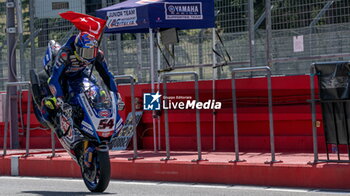 2023-07-15 - N°54 Toprak Razgatlioglu TUR Yamaha YZF R1 Yamaha WorldSBK Team - PROMETEON ITALIAN ROUND FIM SUPERBIKE WORLD CHAMPIONSHIP 2023 - SUPERPOLE RACE - SUPERBIKE - MOTORS