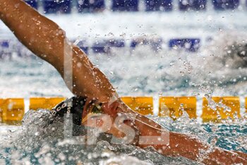 2023-04-16 - Mora Lorenzo (GS VV.F. Fiamme Rosse)in action during the UnipolSai Absolute Italian Swimming Championship spring season 22/23  at Riccione (Italy) on 16th of April 2023 - UNIPOLSAI ABSOLUTE ITALIAN CHAMPIONSHIP - SWIMMING - SWIMMING